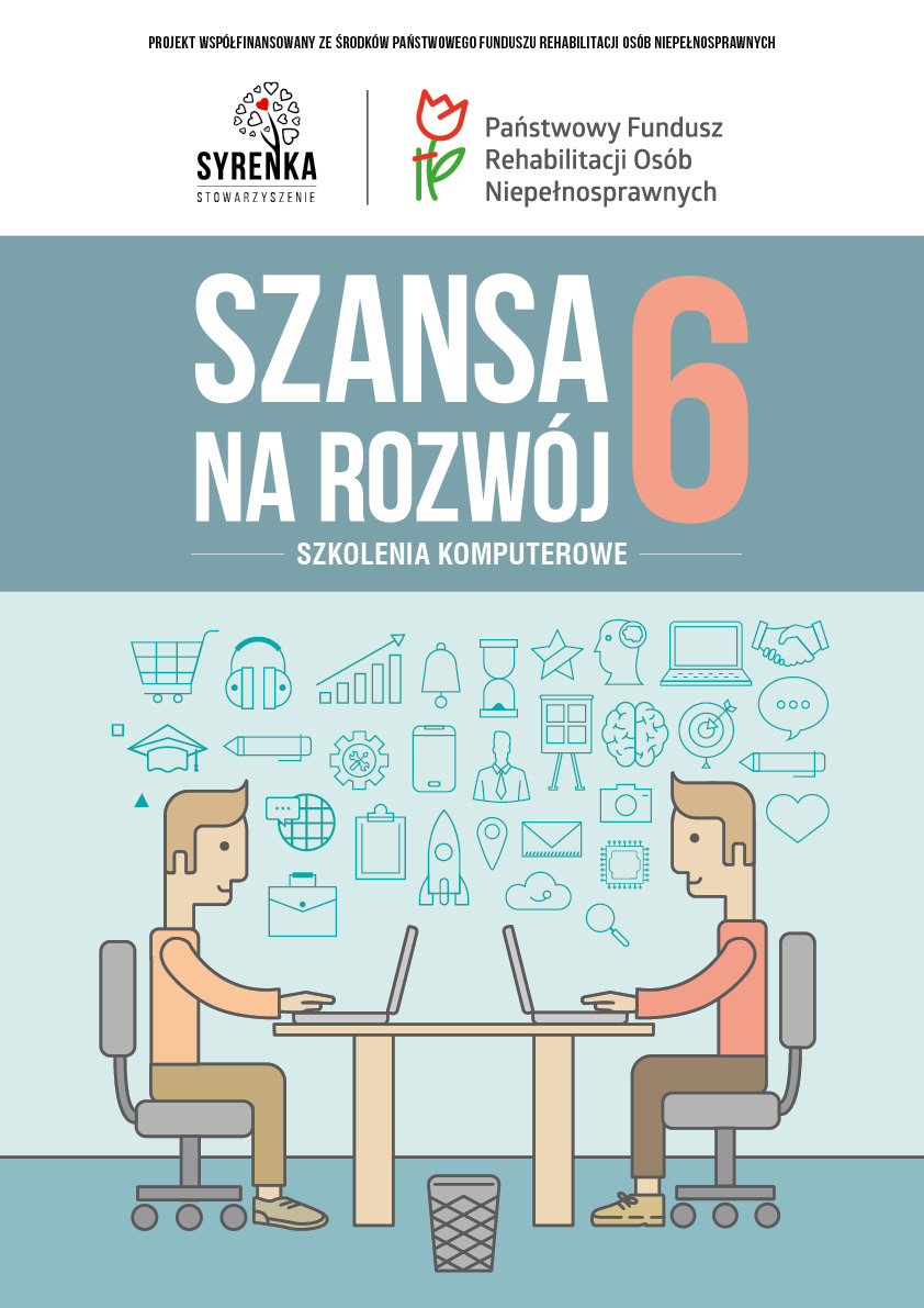 Plakat "Szansa na sukces 6" - Szkolenia komputerowe